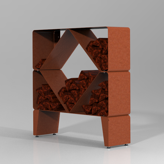 L’Bode Highland Log Store Corten Edition