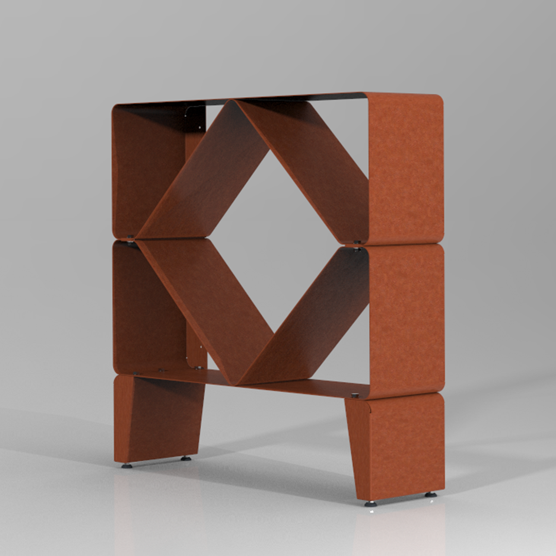 L’Bode Highland Log Store Corten Edition